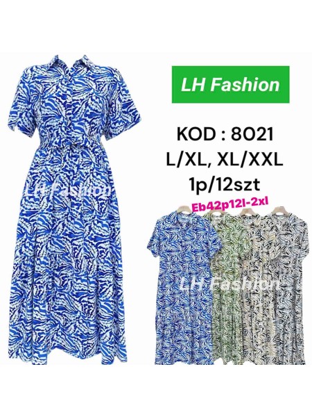 Sukienki damskie , size l-2xl, paczka 12szt,mix kolor