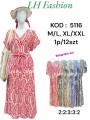 Sukienki damskie , size m-2xl, paczka 12szt,mix kolor