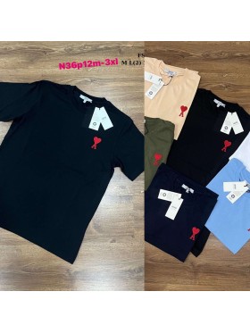 Bluzki MĘSKA , size m-3xl, paczka 12szt,mix kolor