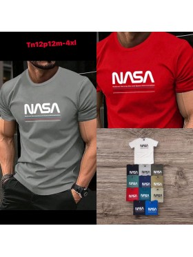 Bluzki MĘSKA , size m-2xl, paczka 12szt,mix kolor