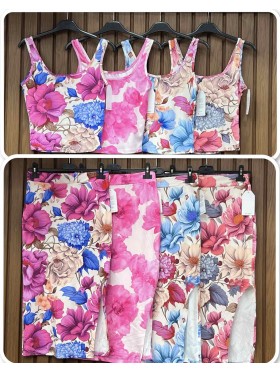 Komplety damskie wloskie, size uni, paczka 6szt,mix kolor