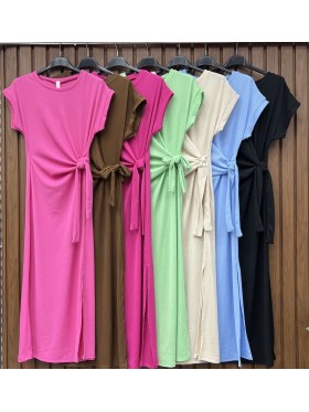 Sukienki damskie wloskie, size uni many, paczka 6szt,mix kolor