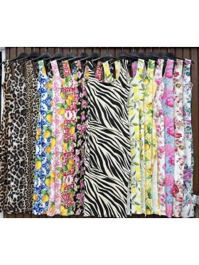 Sukienki damskie wloskie, size uni many, paczka 6szt,mix kolor