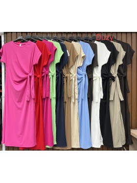 Sukienki damskie wloskie, size uni duzy, paczka 6szt,mix kolor