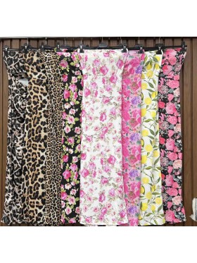 Sukienki damskie wloskie, size uni , paczka 6szt,mix kolor