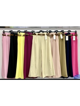 Spodnie damskie wloskie, size uni , paczka 6szt,mix kolor