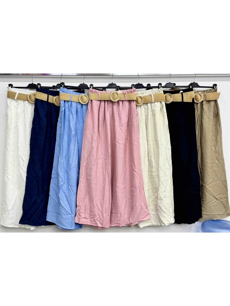 Spodnie damskie wloskie, size uni , paczka 6szt,mix kolor