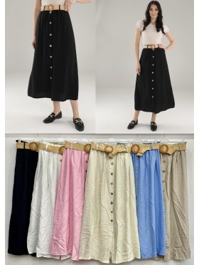 Spódnica damskie wloskie, size uni , paczka 6szt,mix kolor