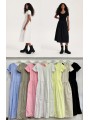 Sukienki damskie wloskie, size uni , paczka 6szt,mix kolor