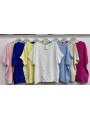 Bluzki damskie wloskie, size uni , paczka 6szt,mix kolor