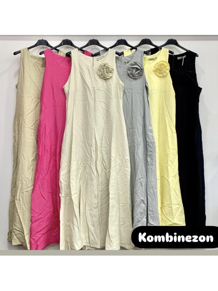 Kombinezony damskie wloskie, size uni , paczka 6szt,mix kolor
