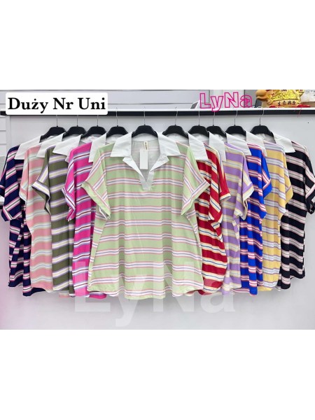 Bluzki damskie wloskie, size uni, paczka 6szt,mix kolor