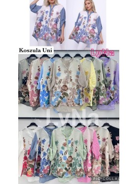Koszule damskie wloskie, size uni, paczka 6szt,mix kolor