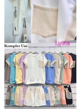 Komplety damskie wloskie, size uni, paczka 6szt,mix kolor