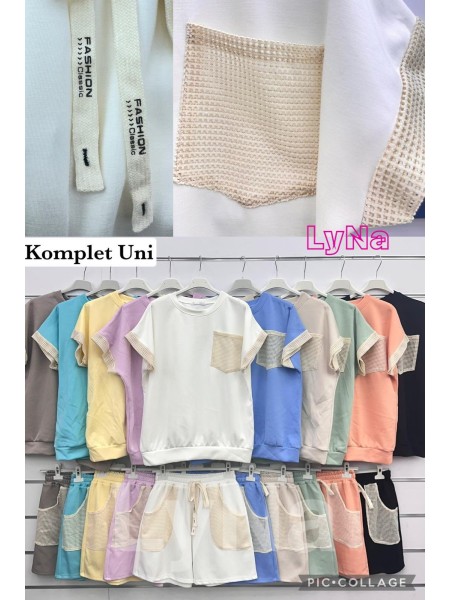 Komplety damskie wloskie, size uni, paczka 6szt,mix kolor