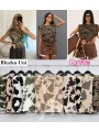 Bluzki damskie wloskie, size uni, paczka 6szt,mix kolor