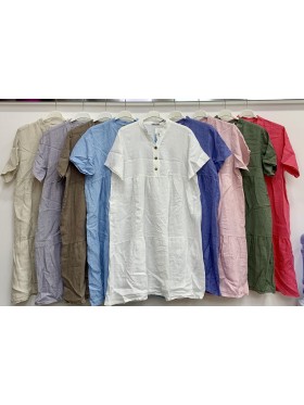 Sukienki damskie wloskie, size uni , paczka 6szt,mix kolor