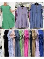 Sukienki damskie wloskie, size uni , paczka 6szt,mix kolor