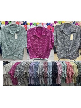 Koszule damskie wloskie, size uni , paczka 6szt,mix kolor