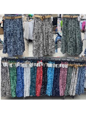 Spódnica damskie wloskie, size uni , paczka 6szt,mix kolor
