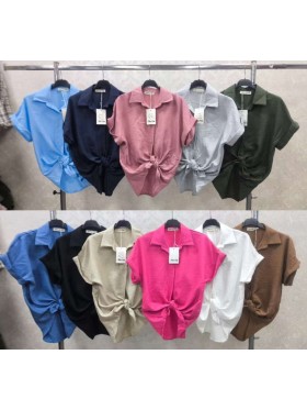 Koszule damskie wloskie, size uni , paczka 6szt,mix kolor