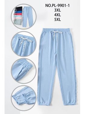 Spodnie damskie ,size 3-5xl,paczka 12szt ,MIX kolor