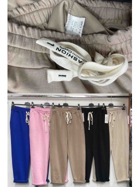 Spodnie damskie Włoski, size uni, paczka 6szt, mix kolor