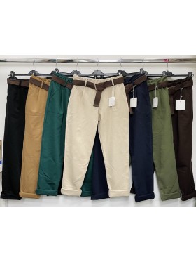 Spodnie damskie Włoski, size uni, paczka 6szt, mix kolor