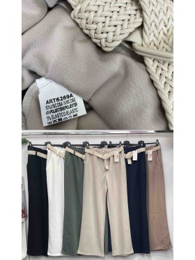 Spodnie damskie Włoski, size uni, paczka 6szt, mix kolor