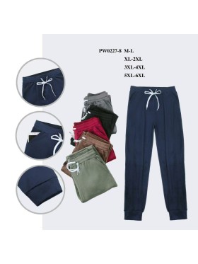Spodnie damskie ,size M-6xl,paczka 12szt ,mix kolor