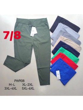 Spodnie damskie ,size M-6xl,paczka 12szt ,mix kolor