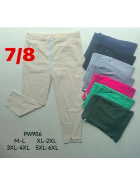 Spodnie damskie ,size M-6xl,paczka 12szt ,mix kolor