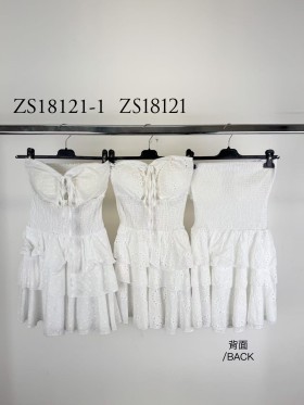 Sukienki damskie wloskie, size uni, paczka 6szt,1 kolor