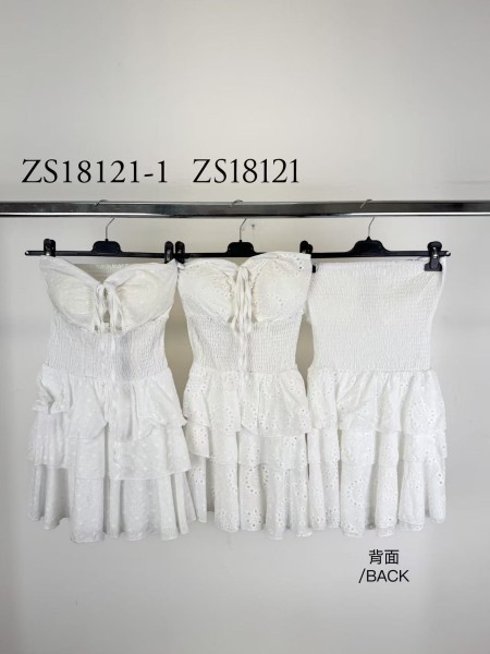 Sukienki damskie wloskie, size uni, paczka 6szt,1 kolor