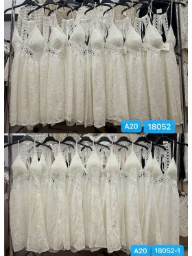 Sukienki damskie wloskie, size uni, paczka 6szt,1 kolor