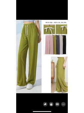Spodnie damskie ,size L-3xl,paczka 12szt ,mix kolor