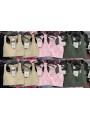 Bluzki damskie wloskie, size uni, paczka 6szt,mix kolor