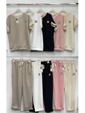 Komplety damskie Włoski , size uni, paczka 6szt, mix kolor