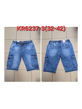Spodenki jeansowe MĘSKA  , size 32-42, paczka 10szt,1kolor