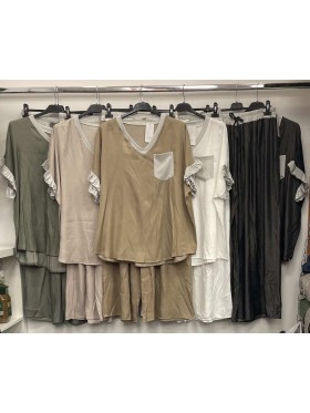 Komplety damskie Włoski , size uni, paczka 6szt, mix kolor