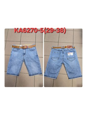 Spodenki jeansowe MĘSKA  , size 29-38, paczka 12szt,1kolor