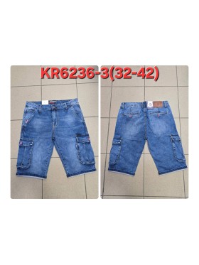 Spodenki jeansowe MĘSKA  , size 32-42, paczka 10szt,1kolor