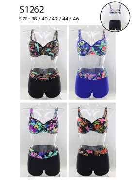 Stroje kąpielowe damskie, size 30-46, paczka 5szt,1kolor