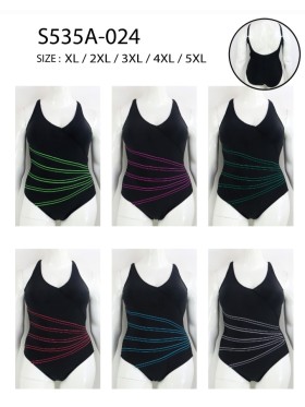 Stroje kąpielowe damskie, size xl-5xl, paczka 5szt,1kolor