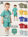 Komplet dzieciece turecki 6-24M, paczka 4szt, 1 kolor