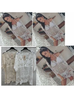 Bluzki damskie, size UNI, paczka 6szt,mix kolor