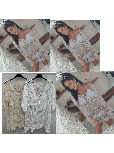 Bluzki damskie, size UNI, paczka 6szt,mix kolor