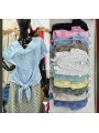 Bluzki damskie, size UNI, paczka 6szt,mix kolor