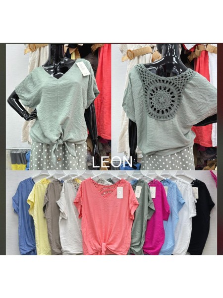 Bluzki damskie, size UNI, paczka 6szt,mix kolor
