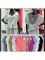 Bluzki damskie, size UNI, paczka 6szt,mix kolor